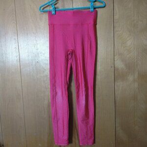 All Access Women's XS Hot Coral Pink Comfort Waistband Pull On Leggings Yoga